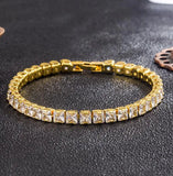 3mm Moissanite Tennis Bracelet - 925 Sterling Silver Sparkling Women's Jewelry