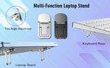 Adjustable Folding Laptop Stand – Ultra-Thin Portable Cooling Support for MacBook & Notebook