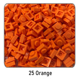 Mini 1x1 Self-Locking Building Bricks – Compatible with Major Brands
