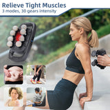 8-Head Deep Tissue Massage Gun for Full Body Muscle Relief