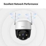IMOU Cruiser SE+ Outdoor Security Camera | 5MP WiFi Security Camera with 360° Coverage & AI Human Detection