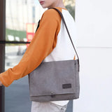 Canvas Satchel Bag – Durable Crossbody Shoulder Bag for Everyday Use