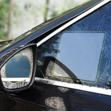 2 piezas de película impermeable para espejo retrovisor de coche: ¡conduzca con seguridad en cualquier clima!