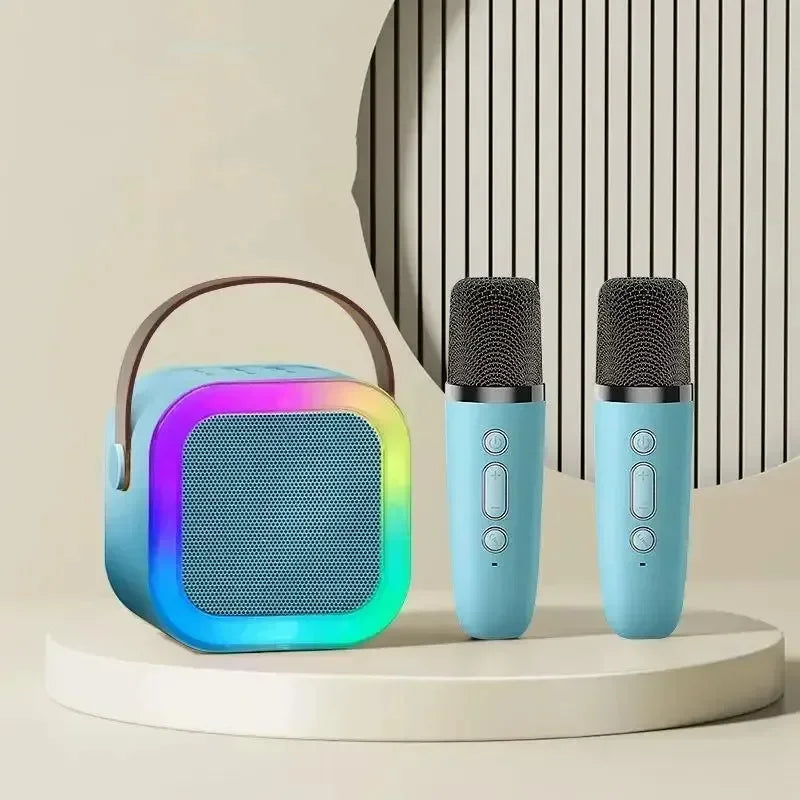 K12 Bluetooth Karaoke Speaker with Microphone – Portable Wireless Music Player for Kids & Adults