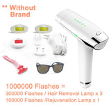 2-in-1 IPL Laser Hair Removal Device - Permanent At-Home Hair Remover for Face & Body