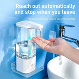 Automatic Liquid Soap Dispenser with Adjustable Discharge Volume – Rechargeable & Waterproof
