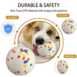 Durable E-TPU Dog Ball Toy – Lightweight Bouncy Chew Toy for Active Dogs