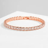 3mm Moissanite Tennis Bracelet - 925 Sterling Silver Sparkling Women's Jewelry