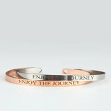 Personalized Coordinate Bracelet & Bar Necklace Set for Men & Women