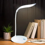 Portable LED Desk Lamp with USB Charging and Touch Dimming – Eye Protection for Study & Office