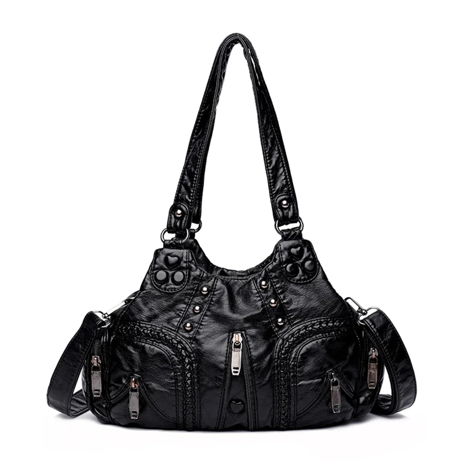 Stylish TPU Shoulder Bag – Durable, Soft & Fashionable Tote for Everyday Use