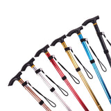 Foldable Walking Cane with T-Handle – Lightweight Aluminum Support Stick for Hiking & Travel