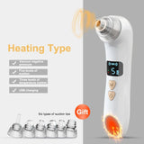 Electric Blackhead Remover & Pore Cleaner – Heated Facial Skin Care Tool for Acne and Dead Skin Removal