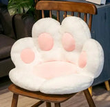 Kawaii Cat Paw Plush Cushion – Soft Floor Pillow & Nap Mat for Home or Office