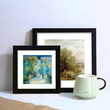 Rustic Square Wood Photo Frame for Wall or Table Display