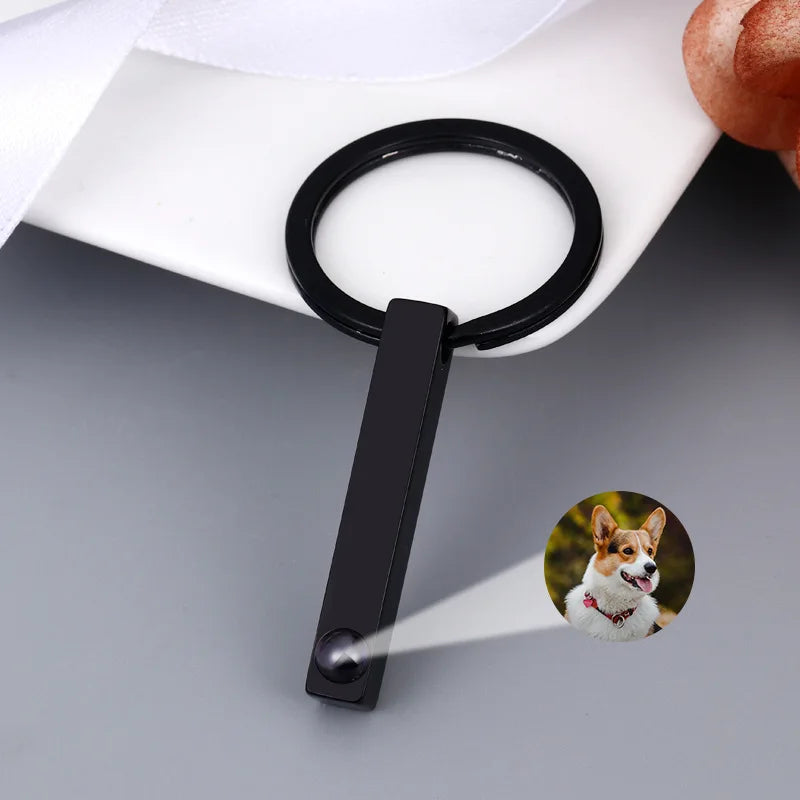 Collar de proyección personalizado: colgante con foto personalizado para parejas y seres queridos