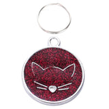 Custom Engraved Stainless Steel Pet ID Tag – Personalized Anti-Lost Nameplate for Dogs & Cats