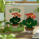 Mini Cactus Succulent Building Block Set – Educational DIY Toy