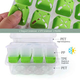 LED Grow Light Seed Starter Kit - Indoor Germination Tray with Transparent Dome