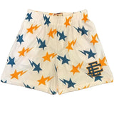 Men’s Floral Mesh Gym Shorts – Lightweight Summer Athletic Shorts for Sports, Beach & Casual Wear