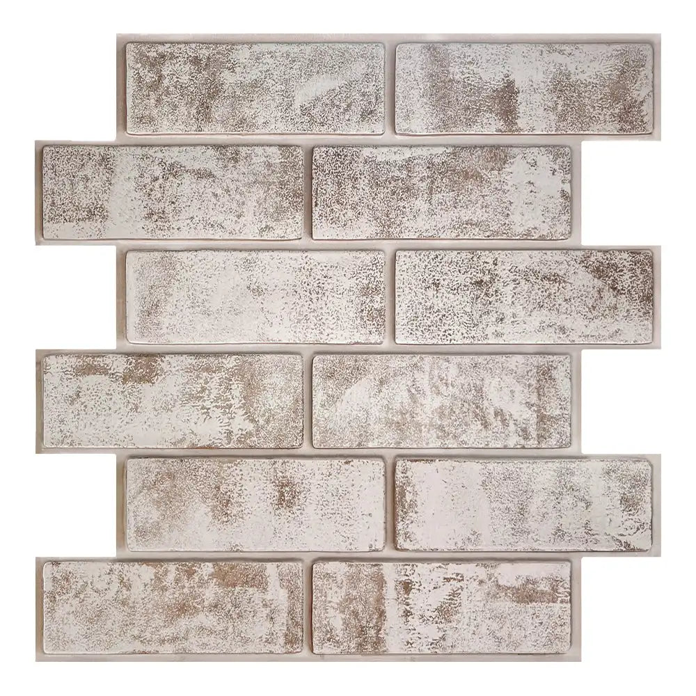 Azulejos de pared de PVC 3D autoadhesivos: resistentes al agua, al calor y de fácil instalación para la cocina, el baño y la decoración del hogar