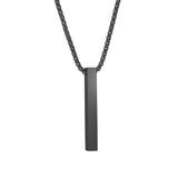 Personalized Engraved Name Necklace – Custom Stainless Steel Pendant for Men & Women