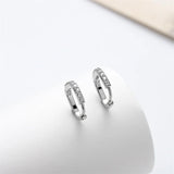 Oversized Punk Style Geometric Hoop Earrings for Women
