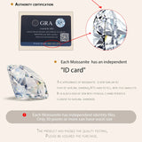 Exquisite Sterling Silver Moissanite Wedding Band – D Color, VVS1 Clarity, Pave-Set Ring for Women