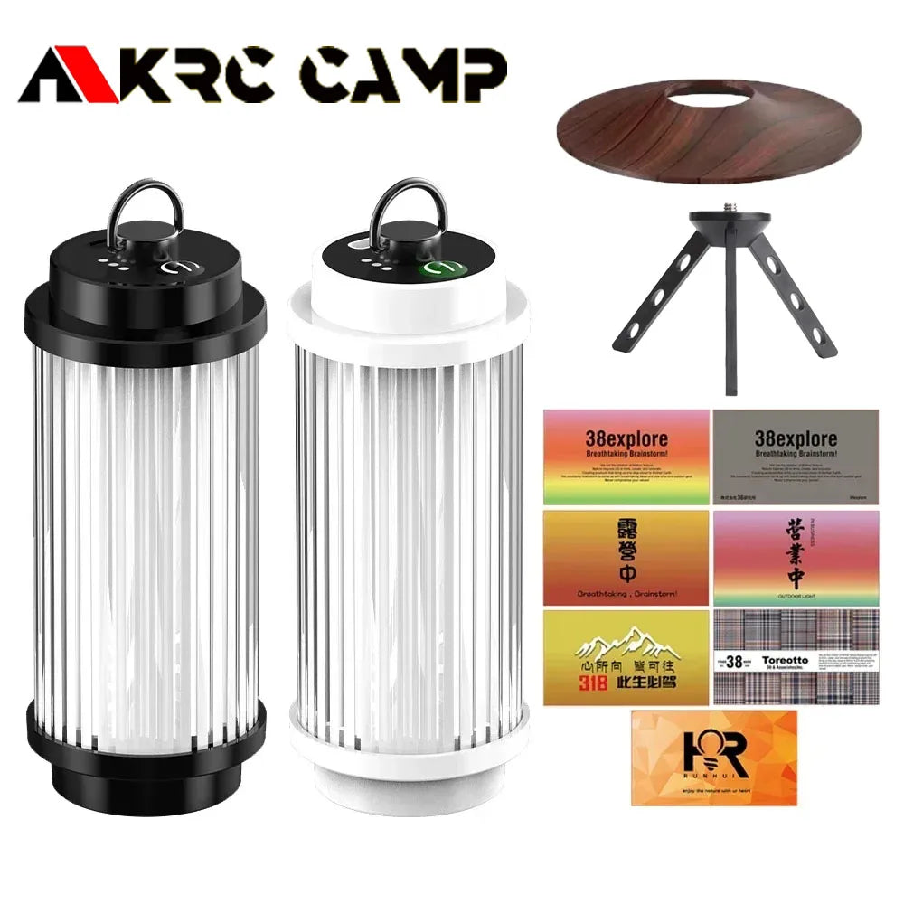 38 LED USB Rechargeable Camping Lantern - 5 Lighting Modes, Portable Tent Light for Outdoor Adventures