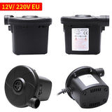 Portable Electric Air Pump for Air Mattresses, Inflatables & Pools – High-Pressure, Multi-Power Options