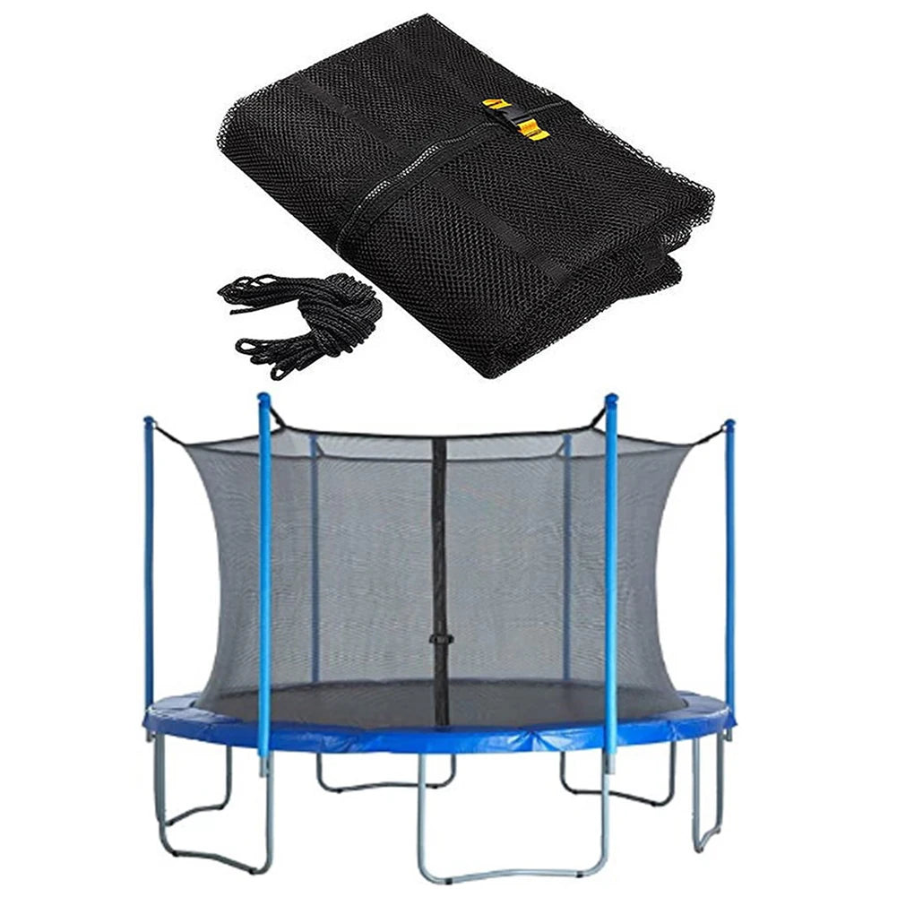 Heavy-Duty Trampoline Safety Net – Universal Protective Enclosure for Kids & Adults