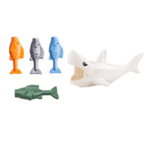 Animal Building Block Set - Farm & Zoo Collection with Goose, Pig, Shark & More