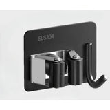 Ganchos de pared multiusos: soporte adhesivo para escobas y trapeadores para organizar la cocina y el baño 