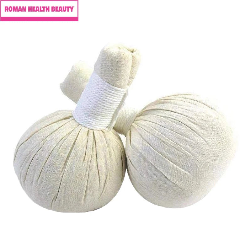 Authentic Thai Herbal Massage Ball - Natural Moxibustion Therapy for Pain Relief & Detox