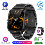 Military Smart Watch with GPS & Bluetooth Calling - 100+ Sports Modes, 3ATM Waterproof