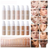 Liquid Foundation with Full Coverage – Easy Application & Long-Lasting Finish