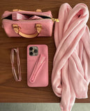 Estuche Rhode para iPhone 13, 14 y 15: funda de silicona suave para brillo de labios y lápiz labial, diseño mate y antideslizante