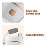 Rechargeable Electric Foot File – Professional Pedicure Tool with 3 Grinding Heads & LCD Display