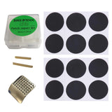 Portable Bicycle Tire Repair Kit with Glueless Patches and Tools