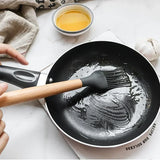 Juego de utensilios de cocina de silicona de 12 piezas | Herramientas de cocina con espátula y cucharas medidoras