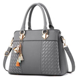 Chic PU Satchel Bag with Embroidery – Stylish & Versatile for Every Occasion