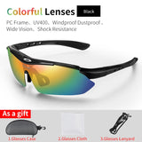 Gafas de sol para ciclismo de alto rendimiento: protección UV400 y comodidad ligera