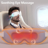 3D Cold & Hot Eye Massager Mask – Heated & Cooling Therapy for Fatigue Relief & Better Sleep