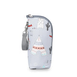 Baby Bottle Bag Portable Mother Feeding Bottle Warmer Baby Feeding Aluminum Mold Insulation Outing Stroller Hanging Bag