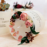 Vela perfumada de cera de soja de 10 cm: vela de pilar de aromaterapia para el hogar y la relajación