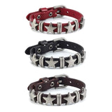 Adjustable PU Leather Star Bracelet – Stylish Unisex Charm Wristband