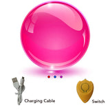 Juguete giratorio Magic Flying Ball Pro: dron con forma de bumerán controlado a mano con luces LED para niños y adultos