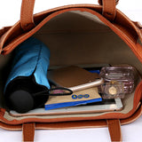 2024 Women's Four-Piece Shoulder Bag Set – Fashionable Handbag, Messenger Bag, Wallet & Card Holder