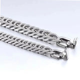 Men's Stainless Steel Chain Bracelet – Durable, Sleek & Stylish Wristwear