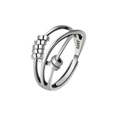 Trendy Geometric Spinner Ring for Women – Fashion Statement Cocktail Jewelry